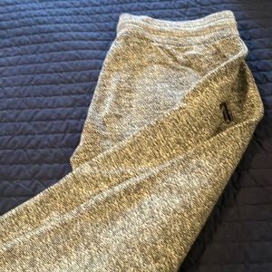Skinny joggers gray with black new with tags